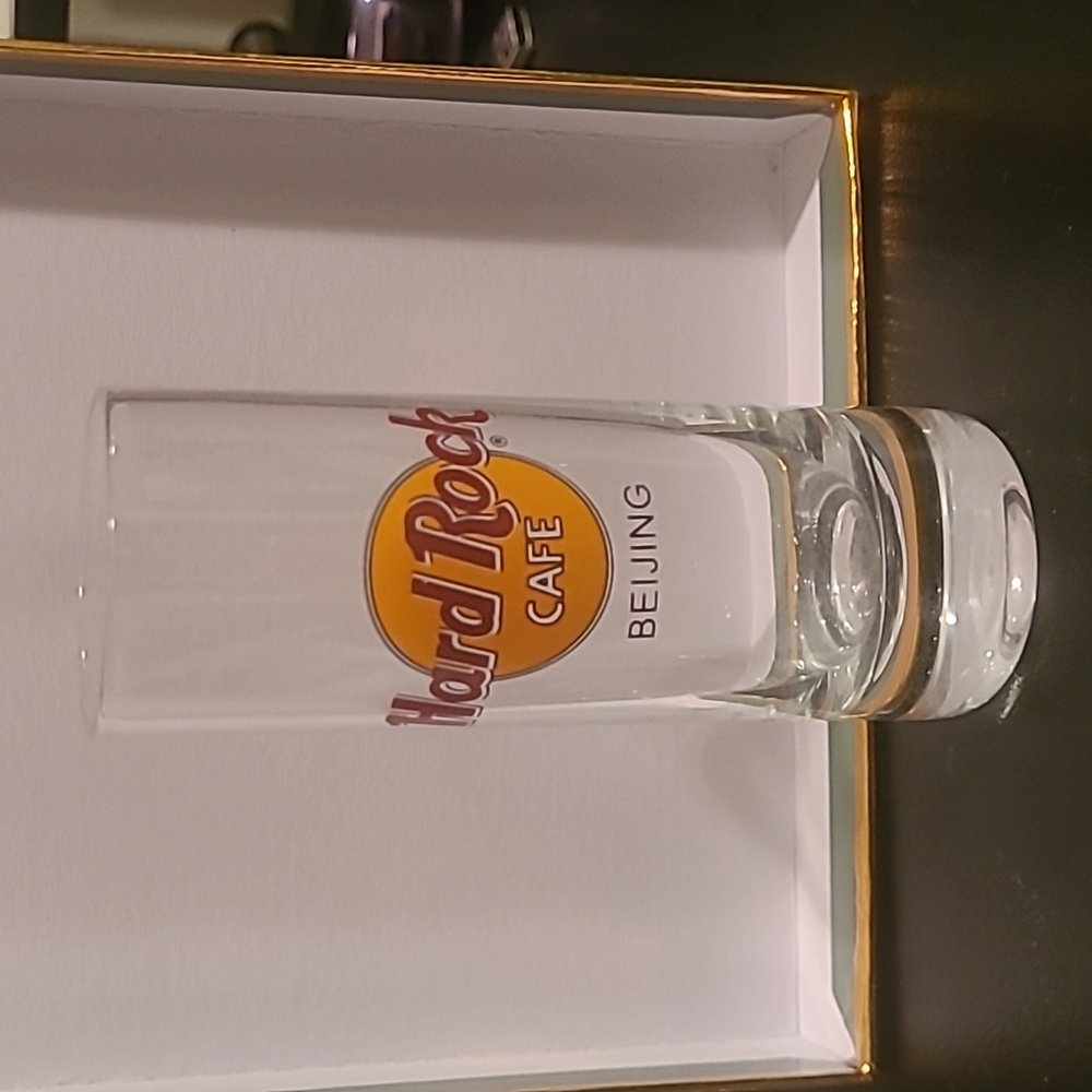 2 FOR $10 - “BEIJING” HARD ROCK CAFE  SHOT GLASS